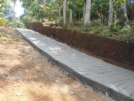 rabat beton jalan usaha tani
